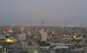 תקיפה של חיל האויר באזור רפיח (צילום: חדשות 2)