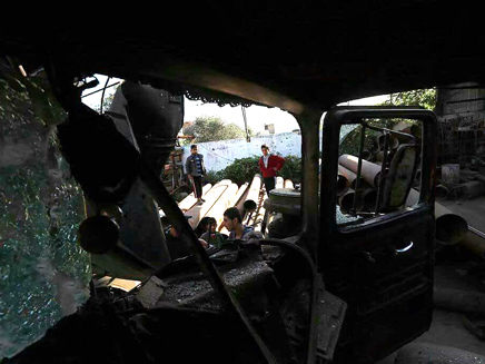 תקיפה ברפיח, אמש (צילום: חמאס)