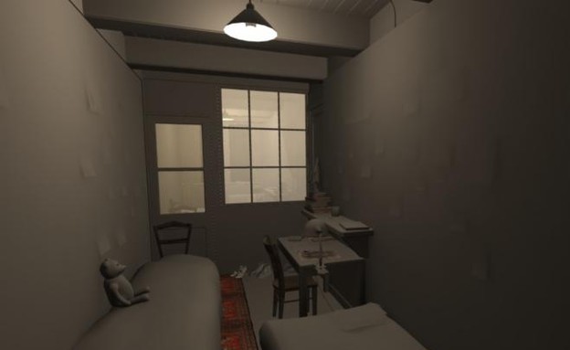 דירת המסתור של אנה פרנק במציאות מדומה