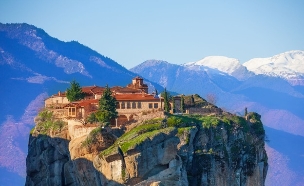 מטאורה, יוון (צילום: Sergey Novikov, Shutterstock)