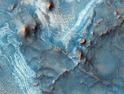 מאדים כחול (צילום: נאס