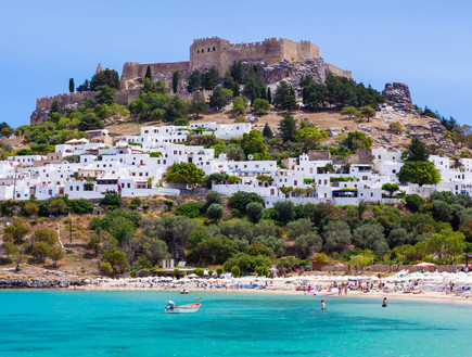 rhodes lindos (צילום: Shutterstock)