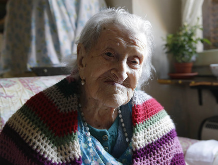 האישה הזקנה בעולם (צילום: PA)