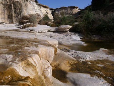 הדרך לעין עקב והבריכות בעין עקב