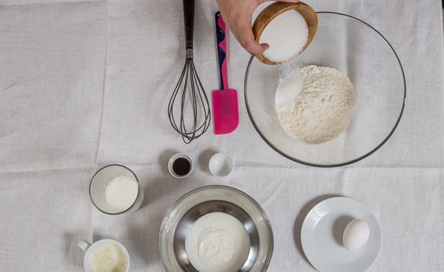 מרכיבים מתכון: מאפינס ריבה