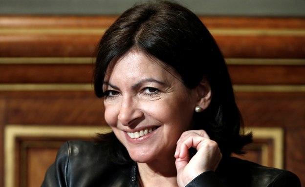 אן הידלגו, ראש עיריית פריז (צילום: רויטרס)