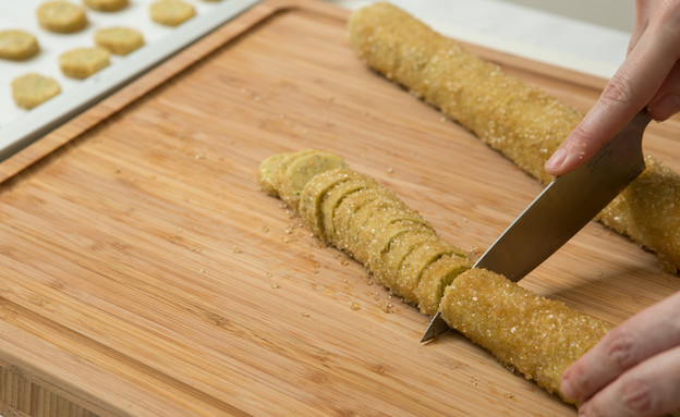 עוגיות פיסטוק לימון - הכנה