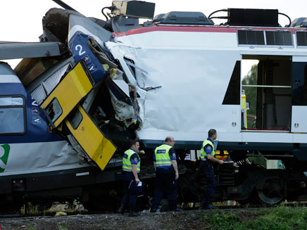 בלגיה: 3 הרוגים בהתנגשות רכבות (אילוסטרציה) (צילום: רויטרס)