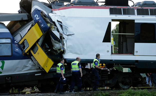 בלגיה: 3 הרוגים בהתנגשות רכבות (אילוסטרציה) (צילום: רויטרס)
