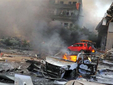 אזור הפיצוץ בדמשק, היום