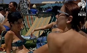ישראל בתשדיר משנת 1966 (צילום: צילום מסך מתוך חשבון ה-Youtube של British Pathé)