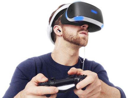 משקפי מציאות מדומה PlayStation VR (צילום: Sony)