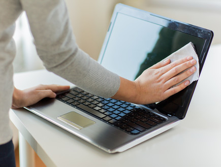 לנקות מסך לנקות מסך