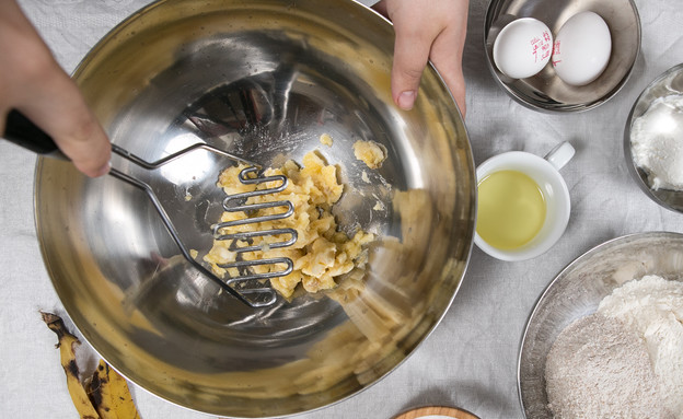 עוגת בננה ושוקולד 