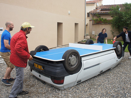 מכונית פינג פונג (צילום: benedetto bufalino)