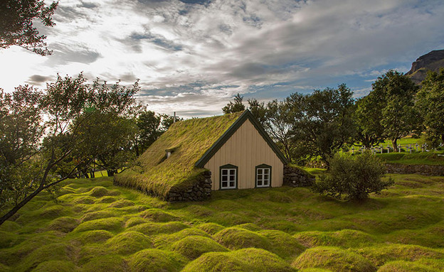 Hofskirkja איסלנד (צילום: Menno Schaefer)