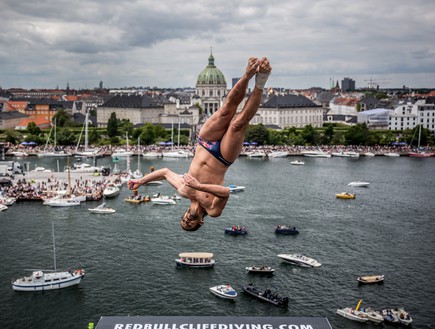 קופץ בתחרות של רד בול בקופנהגן, יוני 2016 (צילום: Handout, GettyImages IL)