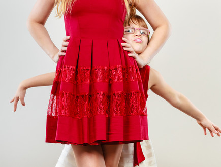 ילדה ואמא (צילום: Shutterstock)