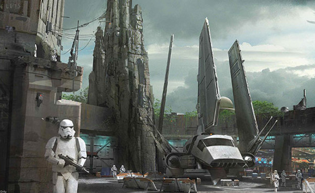 פארק מלחמת הכוכבים  (צילום: Disney LucasFilm)
