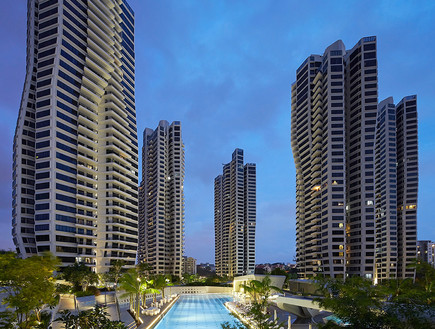 d'Leedon, Singapore (צילום:  Zaha Hadid Architects)