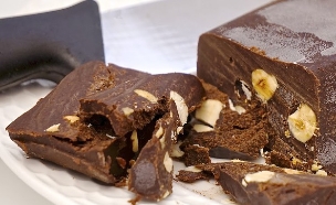 פאדג' שוקולד טבעי (צילום: נועם דוד - סטודיו גלימפס, אוכל טוב)