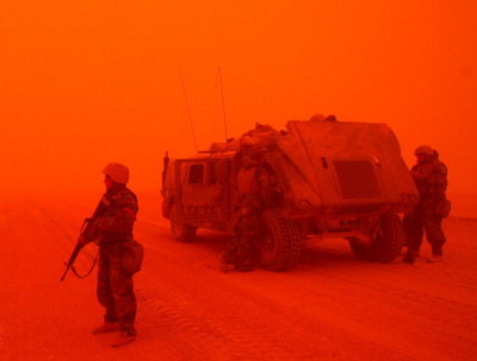 חיילים במהלך הלחימה בעיראק (צילום: Gilles BASSIGNAC, GettyImages IL)