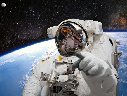 אסטרונאוט (צילום: Castleski, Shutterstock)