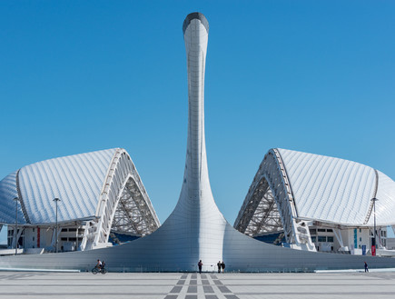 עיצוב אולימפי, האיצטדיון האולימפי בסוצ'י (צילום: Shutterstock)