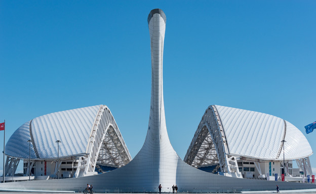 עיצוב אולימפי, האיצטדיון האולימפי בסוצ'י (צילום: Shutterstock)