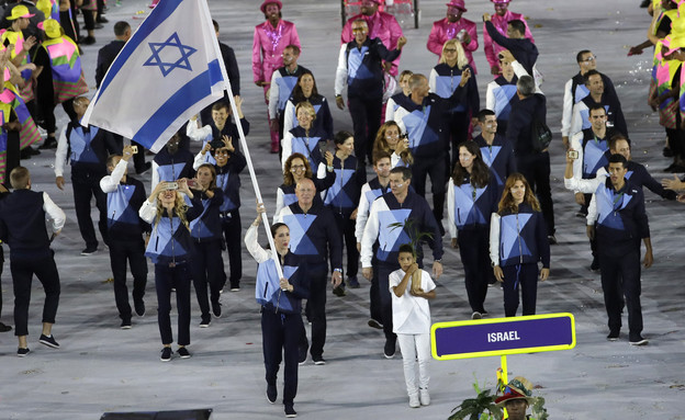 ריו 2016 טקס הפתיחה המשלחת הישראלית