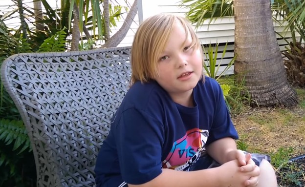 קווין אולסן, שמצא את אימו בסרטון יוטיוב (צילום: אדוארד אולסן)