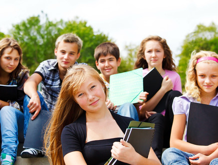 תלמידי תיכון (צילום: Shutterstock)