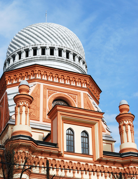 בתי כנסת יפים, בית הכנסת הכוראלי בסנט פטרסבורג, ג (צילום: Shutterstock)