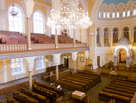 בתי כנסת יפים, בית הכנסת הכוראלי בסנט פטרסבורג (צילום: Shutterstock)