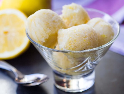 סורבה לימון  (צילום: Lapina Maria, Shutterstock)