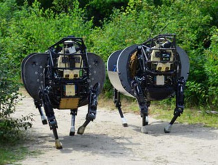 רובוטים בצבא ארהב (צילום: Boston Dynamics)