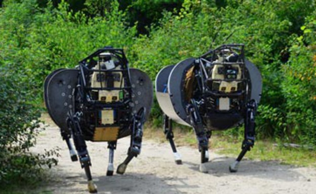 רובוטים בצבא ארהב (צילום: Boston Dynamics)