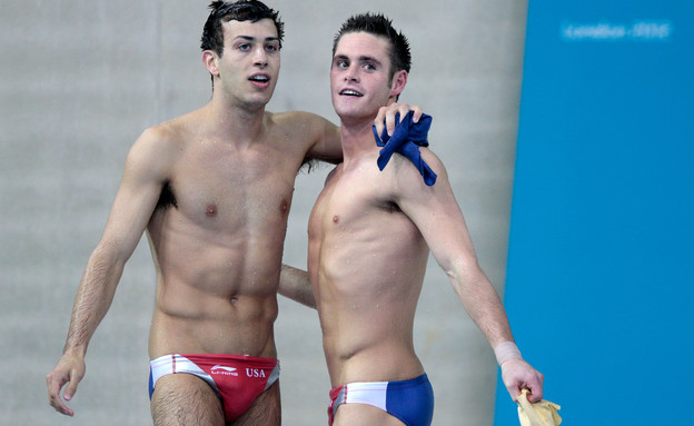 שני שחיינים במשחקים האולימפיים (צילום: Adam Pretty, GettyImages IL)