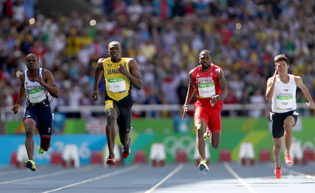 יוסיין בולט - מוקדמות 100 מטר