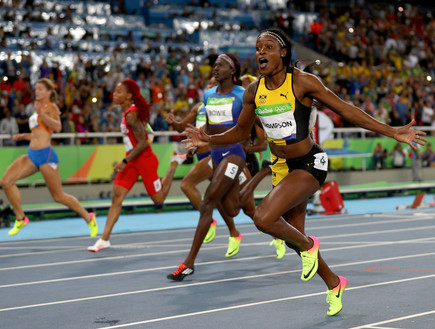 האצנית הראשונה של ג'מייקה (צילום: Ian Walton, GettyImages IL)