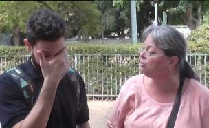 שנאת חינם מול הפנים (צילום: מתוך חי בלילה, שידורי קשת)