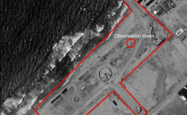 בסיס הקומנדו הימי של חמאס (צילום: דובר צה