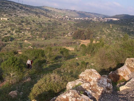 תצפית על עין מטע (צילום: ד