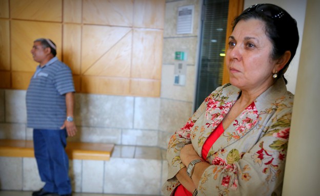 אמא של תאיר ראדה בבית המשפט בנצרת, 2013 (צילום: פלאש 90)