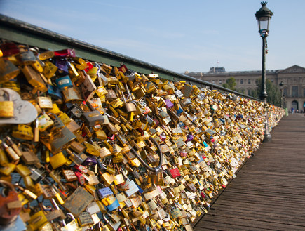 גשר המנעולים (צילום: Lewis Liu, Shutterstock)