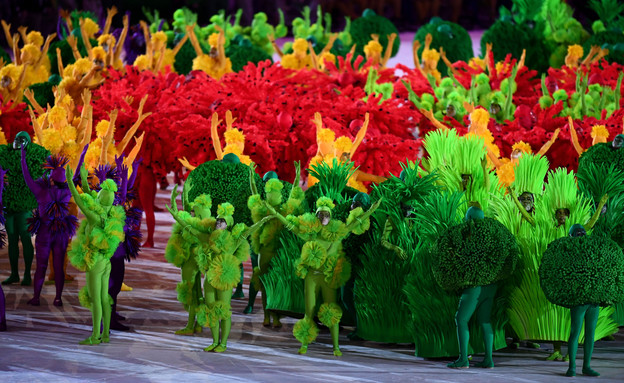 הנושא המרכזי בטקס הנעילה - מסורת הרחוב של ברזיל