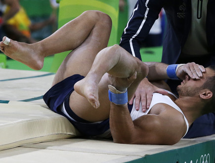 פציעות אולימפיאדה ריו (צילום: AP)