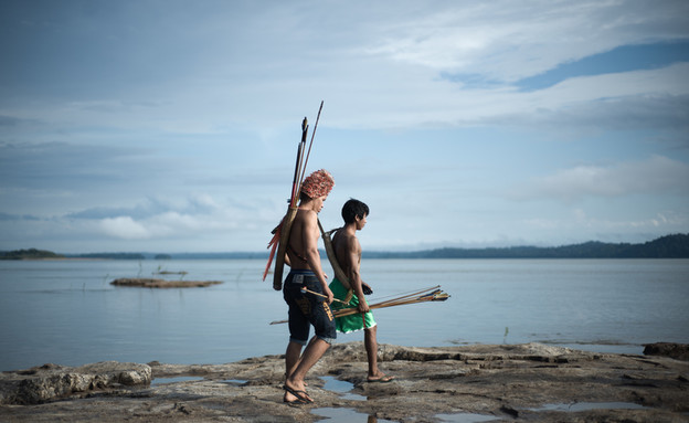 שבט המונדורוקו אמזונס בברזיל (צילום: גרינפיס)