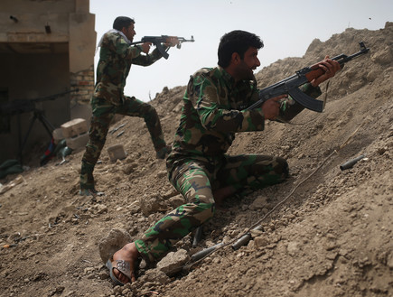 מיליציה בעיראק (צילום: John Moore, GettyImages IL)