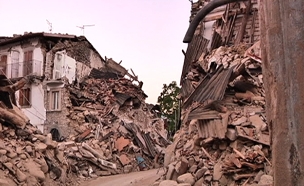 חזרה לכפרים שנהרסו ברעידת האדמה באיטליה (צילום: חדשות 2)